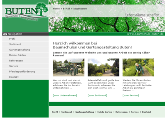 baumschule-buten.de website preview