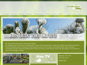 baumschule-hau.de website preview