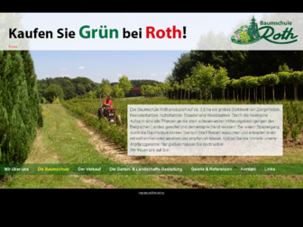 baumschule-roth.de website preview