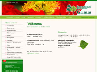 baumschule-grimm.de website preview