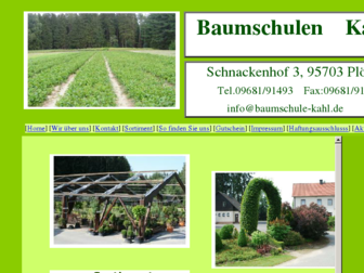 baumschule-kahl.de website preview