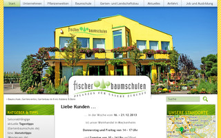 fischer-baumschulen.de website preview