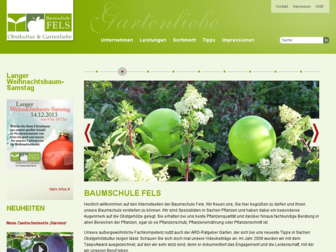 baumschule-fels.de website preview