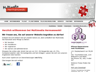 hermanowski-multimedia.de website preview