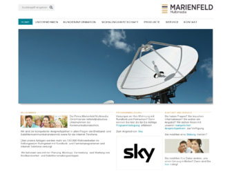 marienfeld-multimedia.de website preview