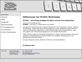 schau-multimedia.de website preview