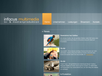 infocus-multimedia.de website preview
