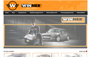 winnerbatterien.de website preview