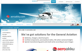 aeroakku.com website preview