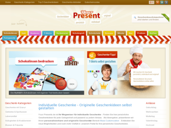 your-presents.de website preview