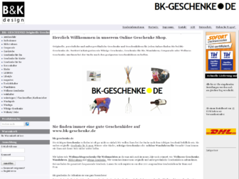 bk-geschenke.de website preview