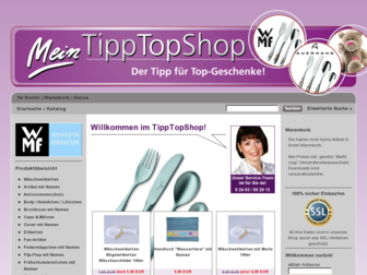 tipptopshop.com website preview