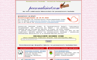 personalisiert.com website preview