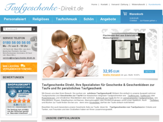 taufgeschenke-direkt.de website preview