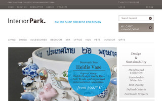 interiorpark.com website preview