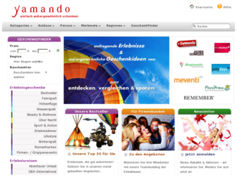yamando.de website preview