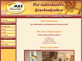 mks-ideenshop.de website preview