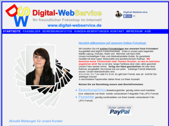 digital-webservice.de website preview