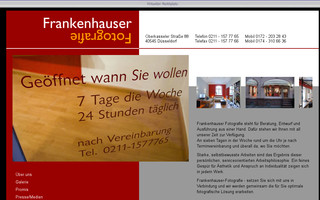 frankenhauser-fotografie.de website preview