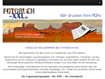 fotobuch-xxl.de website preview