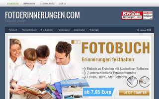 fotoerinnerungen.com website preview