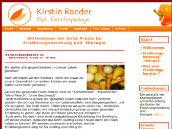 kirstin-raeder.de website preview