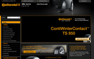 continental-reifen.de website preview