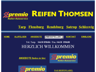 reifen-thomsen.de website preview