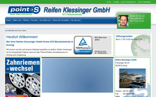 reifen-klessinger.de website preview