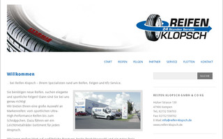 reifen-klopsch.de website preview