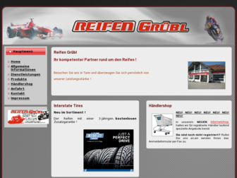 reifen-gruebl.de website preview