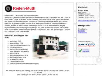 reifen-muth.de website preview
