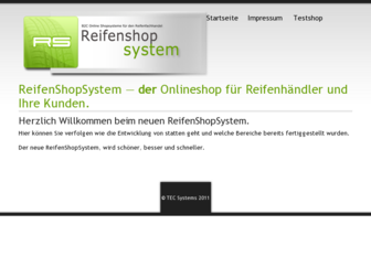 reifenshopsystem.de website preview