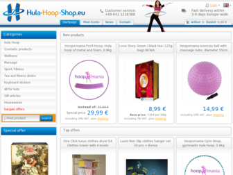 hula-hoop-shop.eu website preview