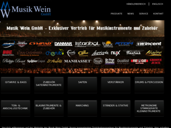 musikwein.de website preview