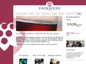 fair-wein.de website preview