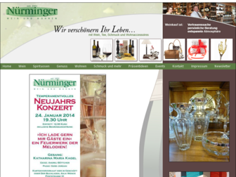nuerminger-wein.de website preview