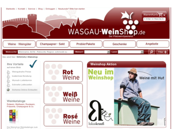 wasgau-weinshop.de website preview