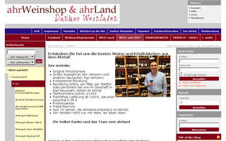 ahrweinshop.de website preview
