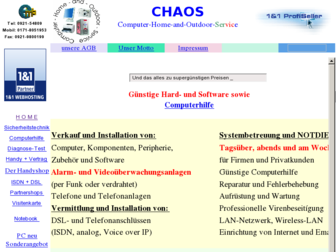 chaos-computershop.de website preview