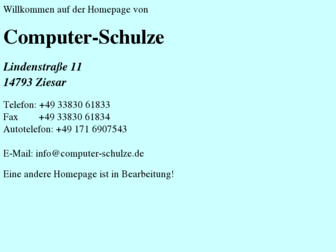 computer-schulze.de website preview