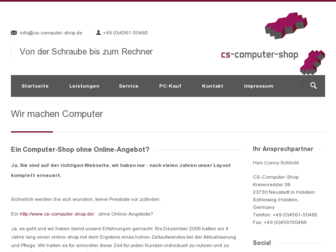 cs-computer-shop.de website preview