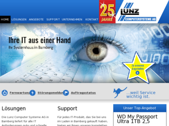 lunz.de website preview