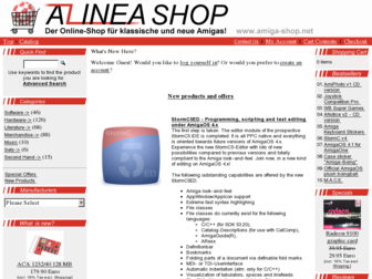 shop.alinea-computer.de website preview