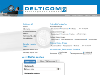 delti.com website preview