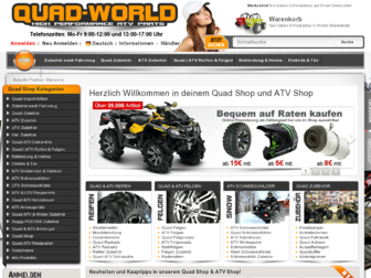 quad-world.de website preview
