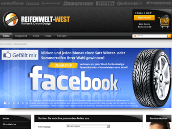 reifenwelt-west.de website preview