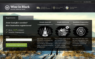 wine-in-black.de website preview