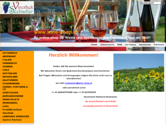 wine-shop.at website preview
