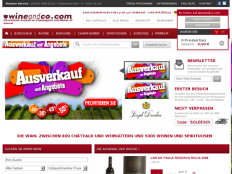 wineandco.de website preview